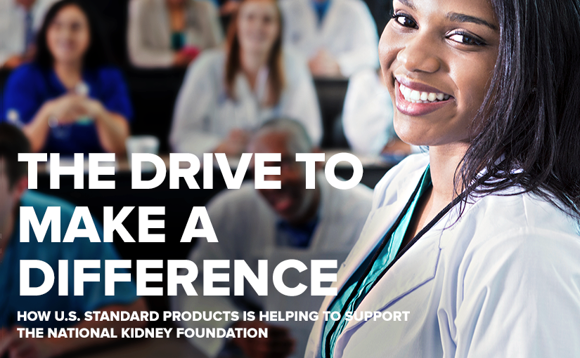 U.S. Standard Products Supports National Kidney Foundation